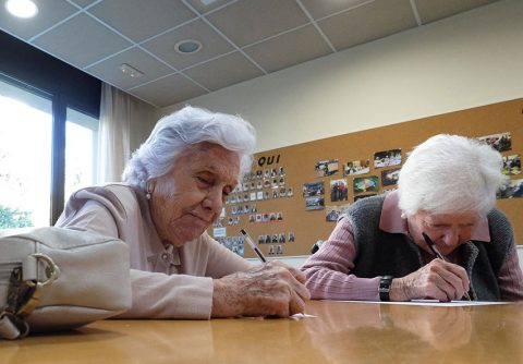 Gent gran escibin